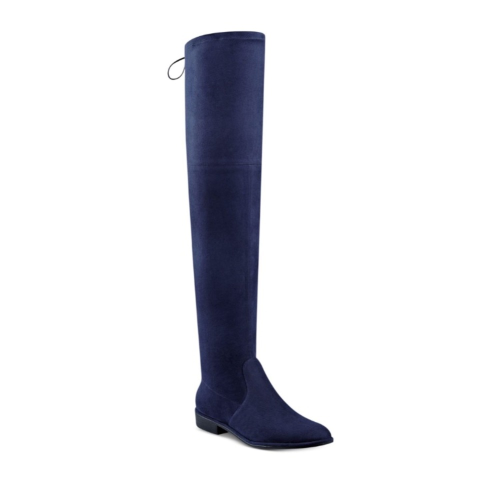 Marc Fisher Dark Blue Humor2 over the knee boots